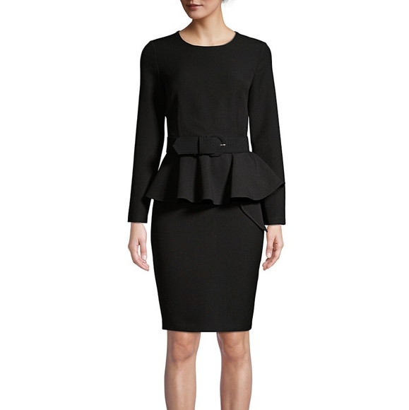 Donna Karan Dresses & Skirts - Donna Karan Peplum Sheath Dress
